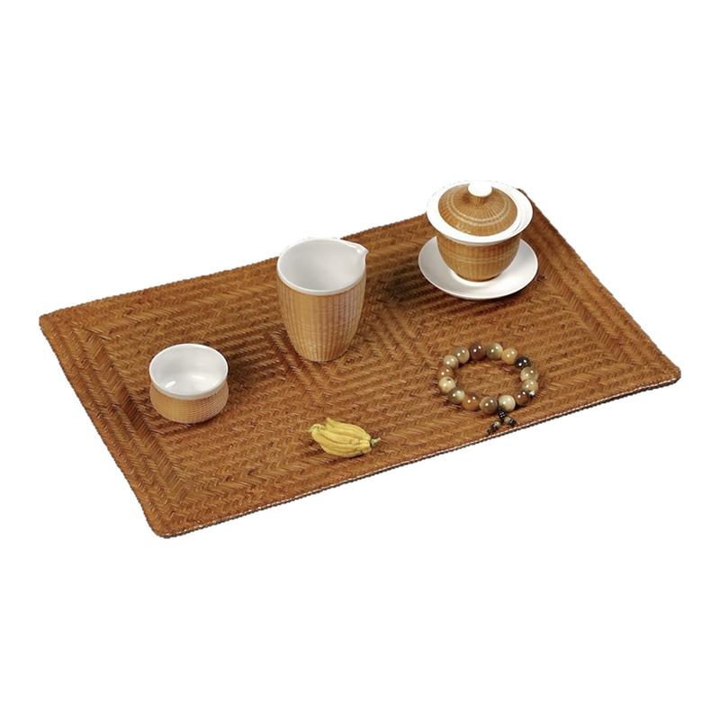 台湾名家竹艺大师茶席茶垫