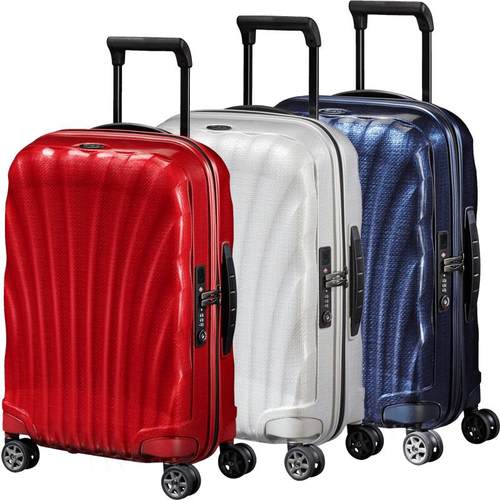 Samsonite新秀丽旗舰店同款拉杆箱V22轻贝壳箱万向行李箱28寸CS2