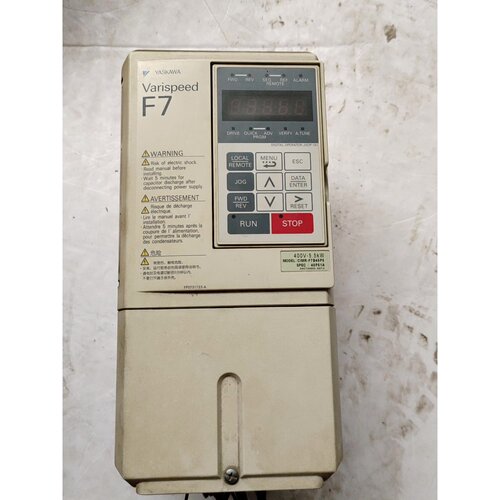 议价安川F7系列变频器5.5KW380VCIMRF7B4可维修