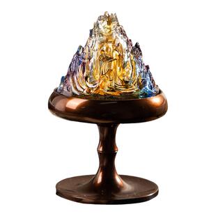 琉璃博山炉纯铜香篆炉家用室内盘香炉檀香熏香炉打香篆工具套装