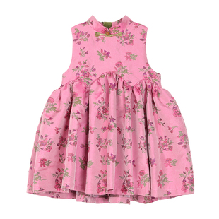 小O宝Okids童装 宝宝新中式套装女国风年服2025婴儿陈大猪新年装