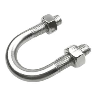 正品304M8不锈钢U型螺丝U型码卡U型螺栓U形管卡骑马管夹卡箍抱箍