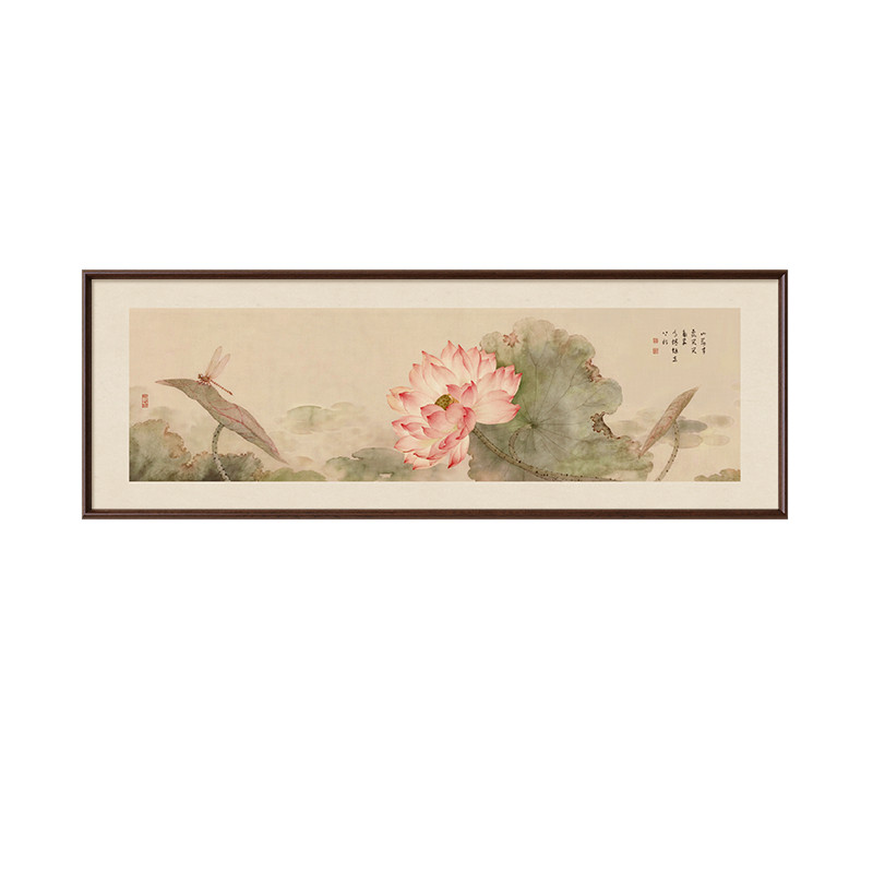 【宋氏美学】荷花图客厅装饰画