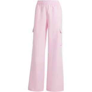 Adidas/阿迪达斯正品三叶草女士轻机能风工装运动裤JG8041