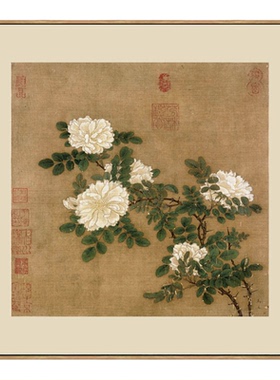 画国画名画复制品仿古画挂画