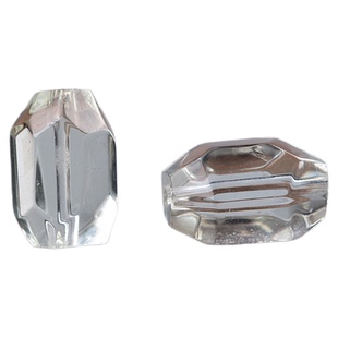 天然阿赛特斯莱冰透绿阿塞桶珠切面随型手工DIY串珠配件通孔配珠