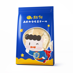 舔鲜真龙利鱼三文鱼鹅肝营养宝宝辅食组合1050g