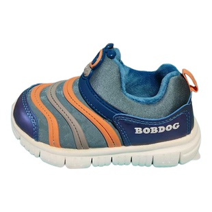 实体专柜版琪尔特巴布豆男宝冬季加绒二棉23-26码保暖毛毛虫童鞋