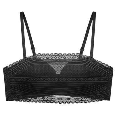 兰卓丽内衣抹胸式可拆肩带无钢圈