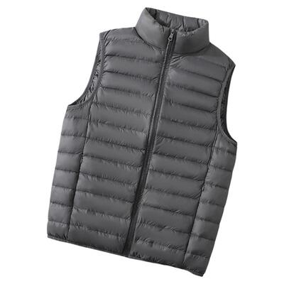 雅鹿秋冬男保暖时尚休闲羽绒马甲