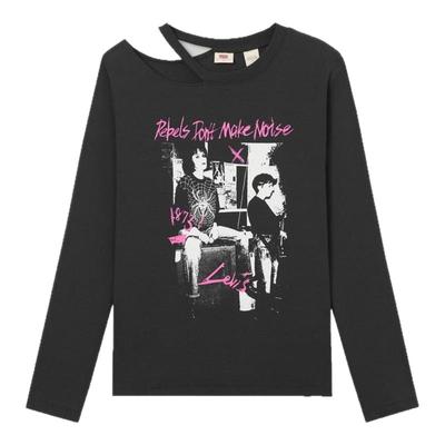 商场同款李维斯女士针织休闲卫衣