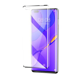 适用华为nova7pro钢化膜曲面全屏覆盖防指纹nova7Pro手机膜5G抗蓝光防摔保护Huawei防爆玻璃高清屏保JER-AN20