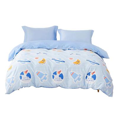 水星家纺纯棉母婴A类抑菌被套