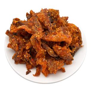 大连特产干锅鱼皮香辣鱼皮500g大包装蜜汁甜辣鳕鱼皮海鲜零食小吃