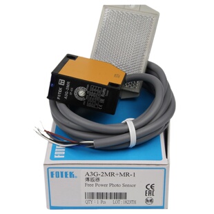 FOTEK台湾阳明A3G-2MRS /A3G-2MRS+MR-1镜面反射传感器光电开关