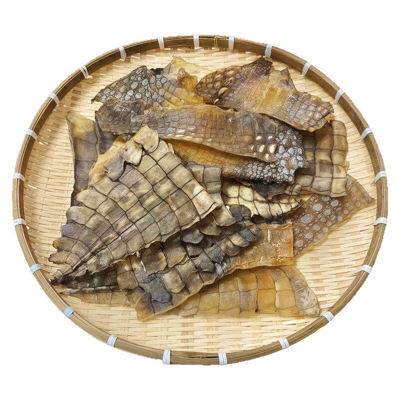 生晒鳄鱼胶250g暹罗鳄鱼皮干货新鲜鳄鱼胶干 煲汤食材料 送料包