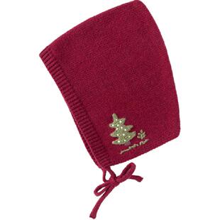 babylove婴儿毛线帽秋冬针织帽子羊毛男女宝宝防风护耳帽浮翠流丹