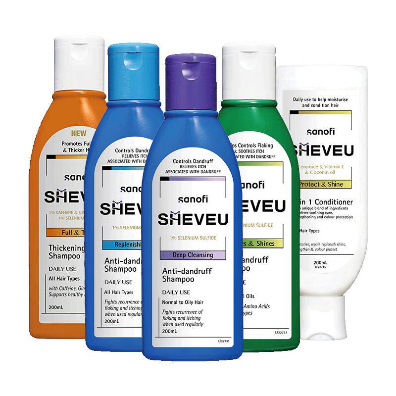 SHEVEU赛逸洗发水二硫化硒升级款