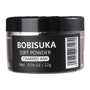 BOBISUKA影视特效专用烟灰粉化妆炭黑战争乞丐妆灾难花脸灰土万圣
