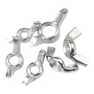 铁镀锌蝶形螺母 蝴蝶型螺帽 元宝羊角手拧螺丝帽M3M4M5M6M8M10M12