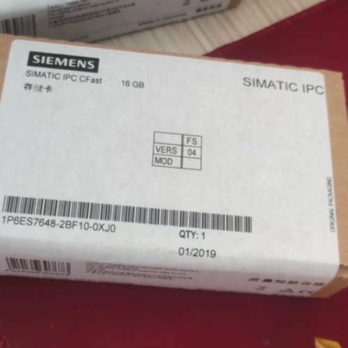 议价全新 6ES7648-2BF10-0XJ0 西门子CFAST 存储卡 16 GB 用于 IP