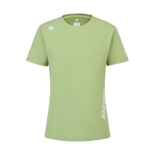 DESCENTE迪桑特WOMEN’S RUNNING系列AWAKEN女士短袖针织衫T恤