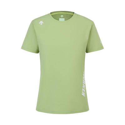 DESCENTE迪桑特WOMEN’S RUNNING系列AWAKEN女士短袖针织衫T恤