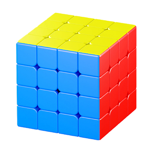 圣手四阶磁力魔方实色4竞速顺滑比赛专用儿童学生益智玩具正品