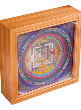 时轮坛城夜灯摆件立体图案