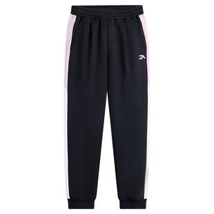 【暖芯·堆堆裤】安踏儿童女童加绒加厚裤子2025冬季新款运动卫裤