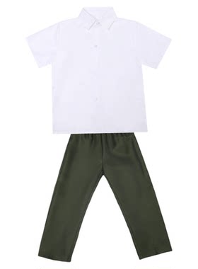 小红军红歌雷锋精神代代传服装