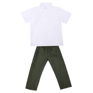 儿童小红军演出服知青怀旧学习雷锋精神表演服舞台红星闪闪合唱服