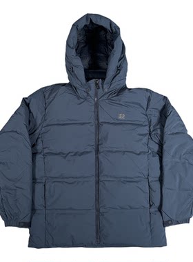 KOLON SPORT可隆防风防水保暖拉链连帽长袖羽绒服 男款