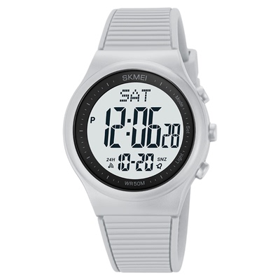 时刻美skmei透明壳户外学生手表