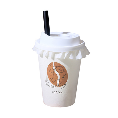 一次性高端植绒发泡咖啡奶茶纸杯