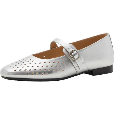 Bata玛丽珍鞋女2026夏新款时尚镂空设计舒适羊皮软底单鞋AVL92BQ6