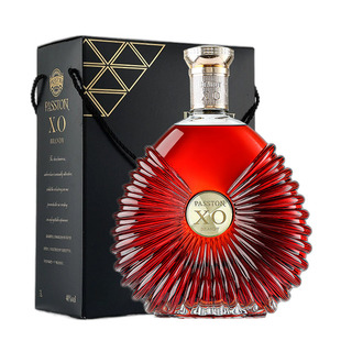 【自营】法国进口金钻XO白兰地洋酒正品40度700ml烈酒单只礼盒装