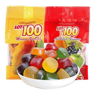 马来西亚LOT100一百份 100分软糖  cocoaland果汁软糖年货喜糖1kg