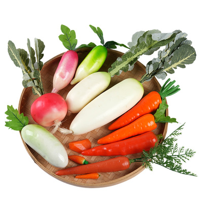 仿真胡萝卜蔬菜水果模型橱窗早教