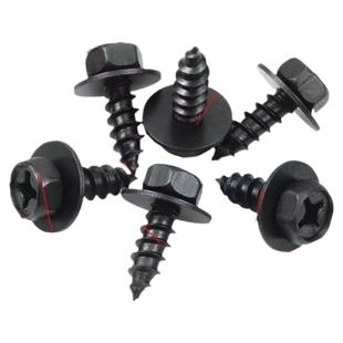 汽车挡泥板螺丝叶子板内衬卡扣卡子通用型挡板固定自攻螺丝铁螺丝