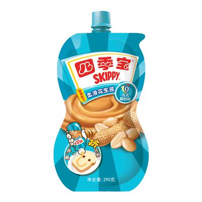 四季宝花生酱柔滑纯正拌面面包酱