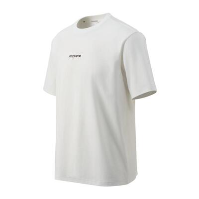 KOLON SPORT可隆吸湿速干T恤男女同款春夏露营针织圆领短袖T恤