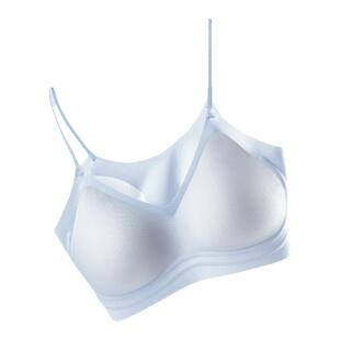 图兰朵文胸2025新款爆款夏季小胸聚拢无痕美背运动细肩带内衣女