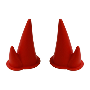 龙角头盔装饰耳朵小配件顶部装饰可爱儿童滑雪头盔电动车蝴蝶结女