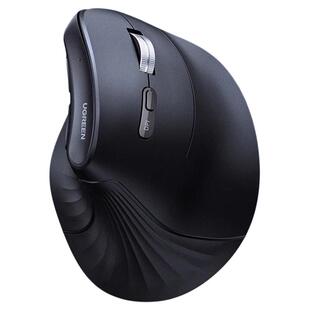 绿联人体工学鼠标办公无线蓝牙静音游戏笔记本电脑立式垂直滑鼠