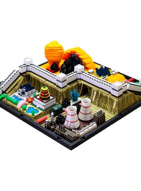 【未来规划建筑】不存在科幻微缩建筑模型玩具微景观造景摩天大楼