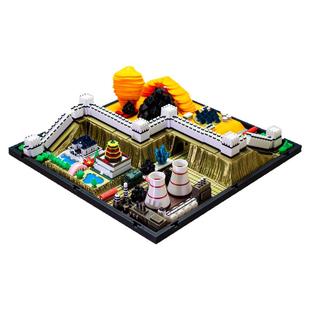 【未来规划建筑】不存在科幻微缩建筑模型玩具微景观造景摩天大楼