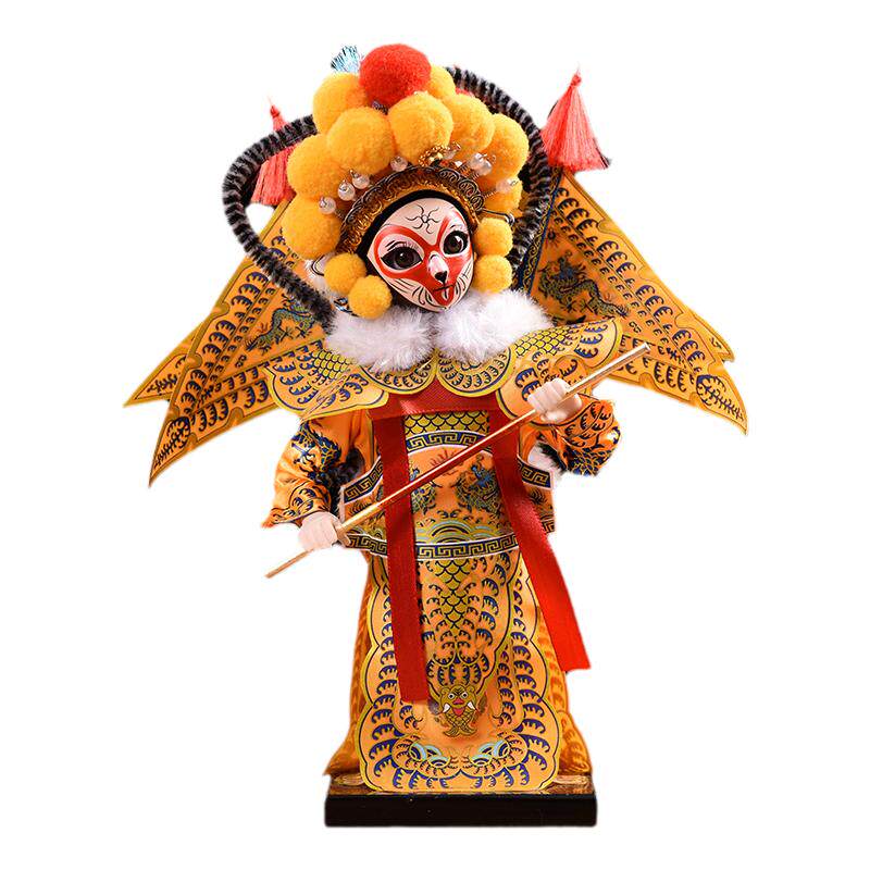 中国风北京绢人特色手工艺送老外