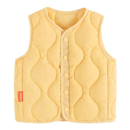 白鸭绒2025新款儿童羽绒马甲宝宝内搭坎肩男童女宝宝秋冬羽绒背心