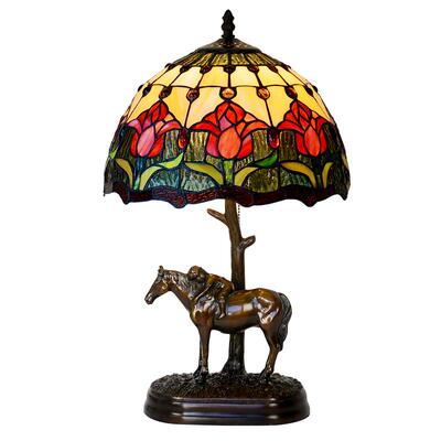 HAUTY全铜小马复古书房装饰台灯